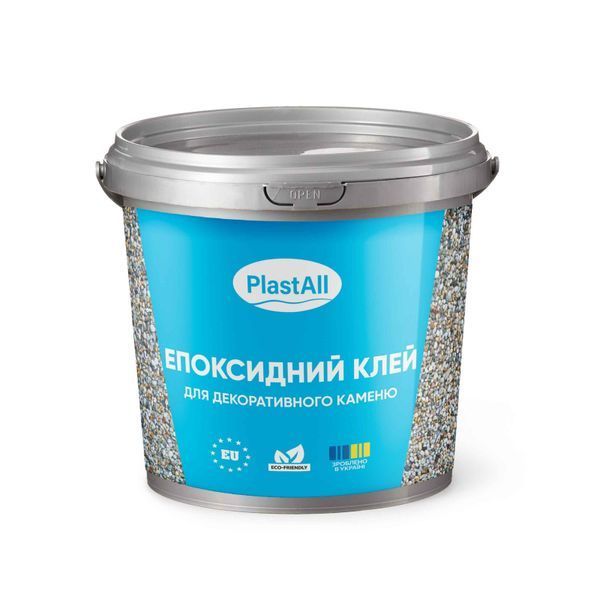 Епоксидний клей для декоративного каменю 1 кг. EKL-M-01 фото